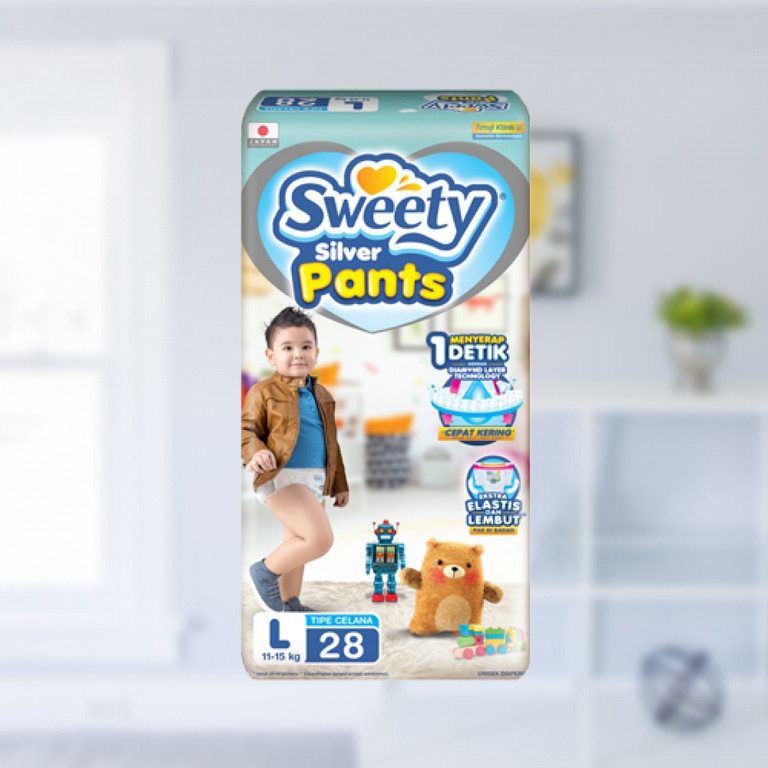 [GTStore] Sweety Silver Pants S10 M9 L8 XL7 XXL6