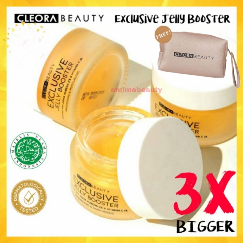 [READY COD] CLEORA BEAUTY EXCLUSIVE JELLY BOOSTER ORIGINAL | CLEORA BEAUTY JELLY BOOSTER | 3 MINUTES