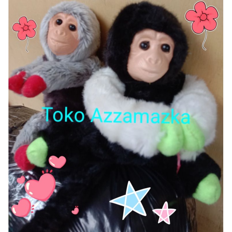Boneka Monyet Imut ganci uk 20cm Mainan Anak Murah