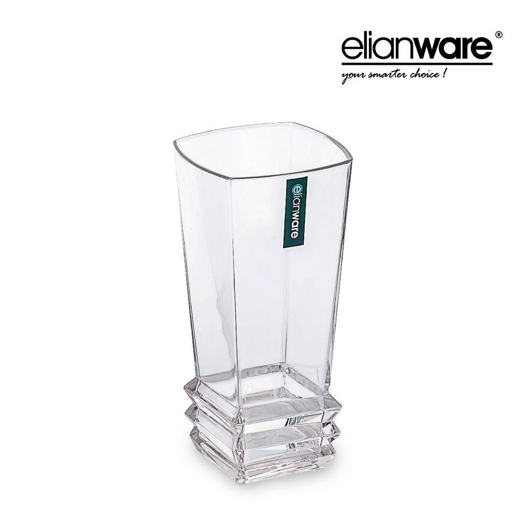 ELIANWARE PC Cup, Mug, Tumbler 600ML & 450ML Gelas Minum Transparent PC, E-1132 E-1133