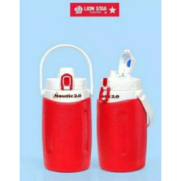 NAUTIC DRINK JAR 2 LITER TERMOS DINGIN PANAS LION STAR