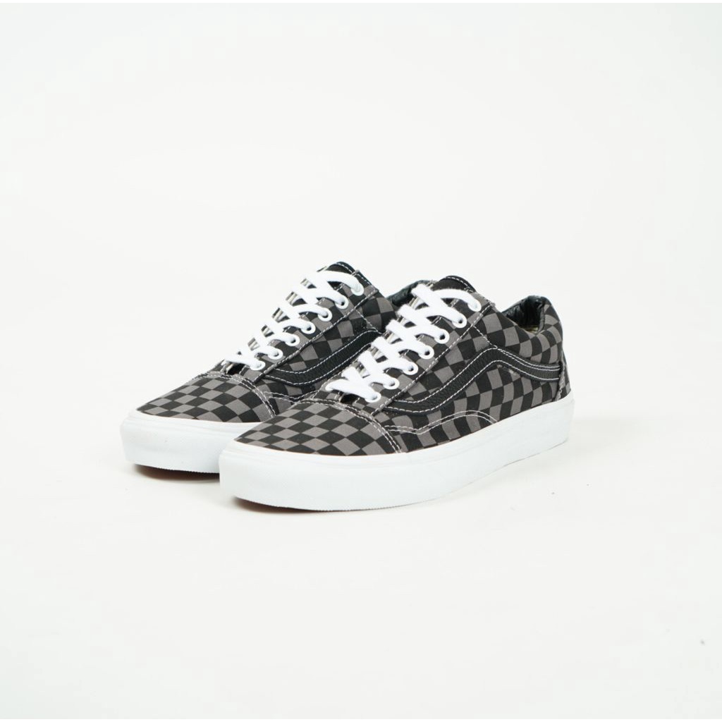 SALE GILA-GILAAN VANS OLD SKOOL PEWTER CHECK