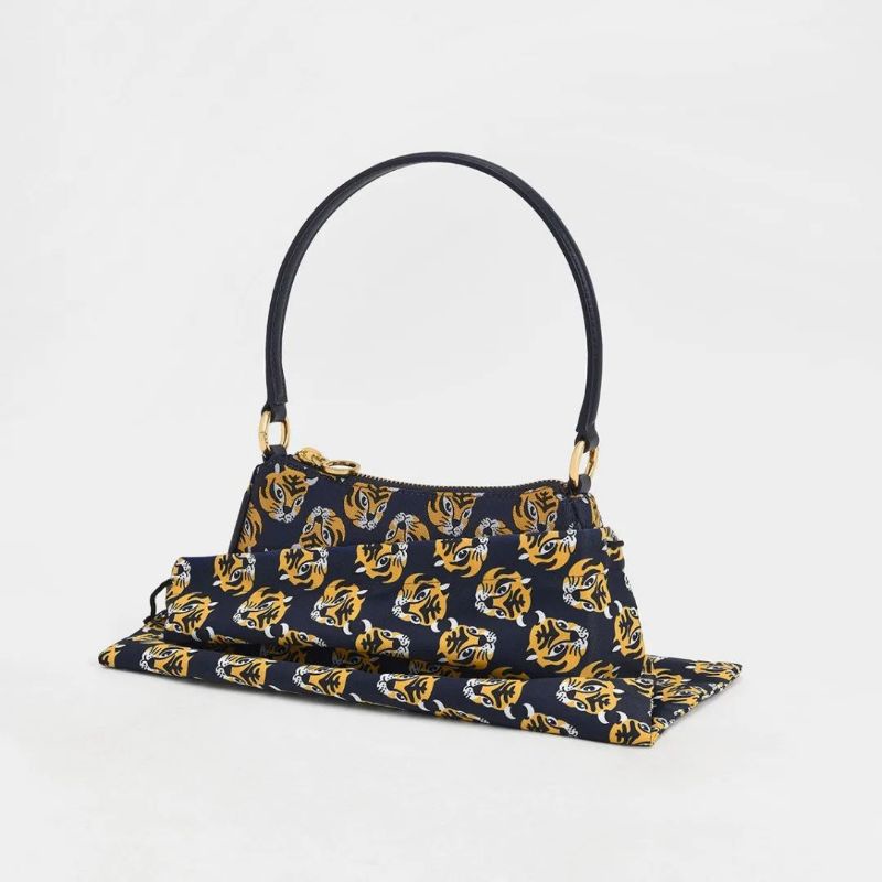 5.5 SALE | CK Tiger Print Jacquard Shoulder Bag