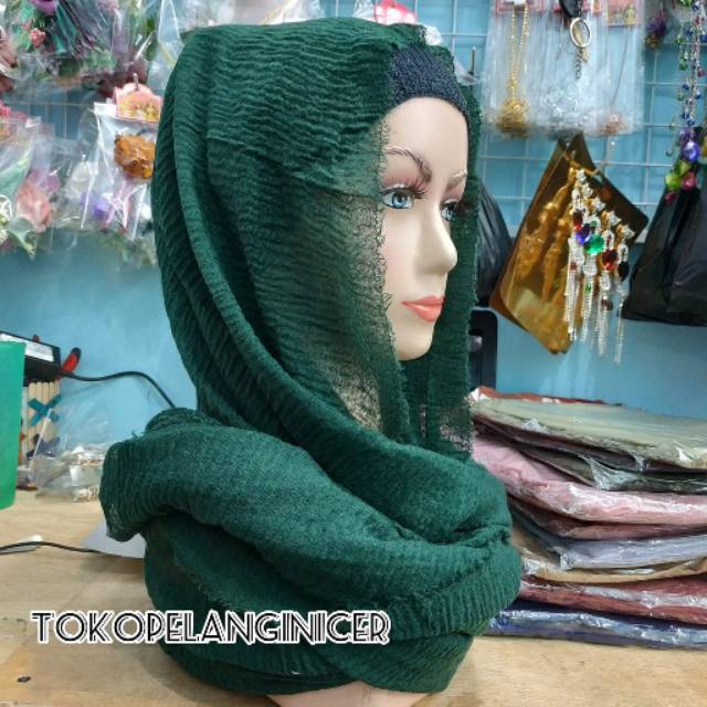 Hijab Pashmina Negro Shawl by Umama Tokopelanginicer