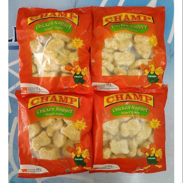 

[FRESH]NAGET CHAMP 500/TERMURAH AYAM NYA BERASA