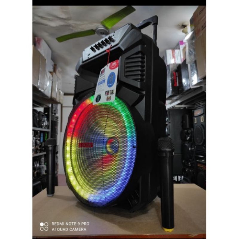 Speaker Portable Aktif Asatron Meeting profesional 15 inch.