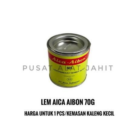 

LEM AICA AIBON KALENG KUNING SERBA GUNA PEREKAT SEPATU KECIL 70 GRAM GLUE