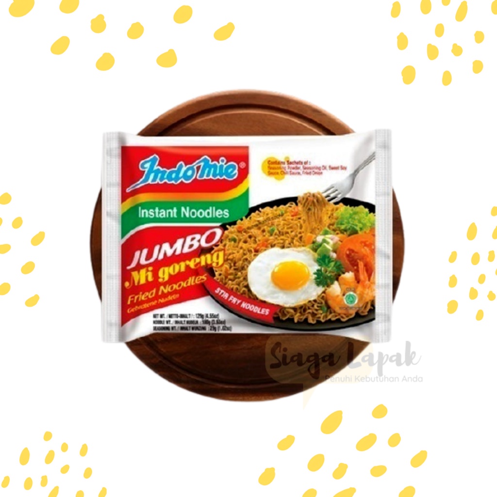 Indomie Goreng Jumbo Mie Instan 129gr