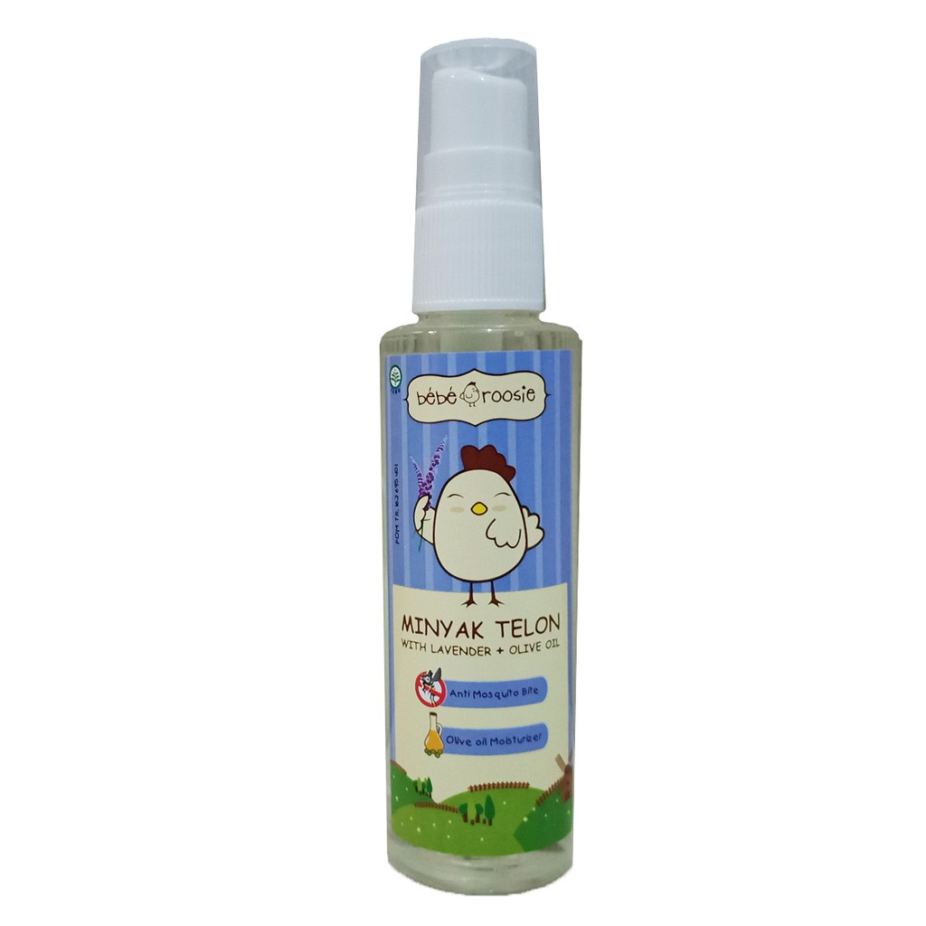 Bebe Roosie Minyak Telon With Lavender + Olive Oil Spray