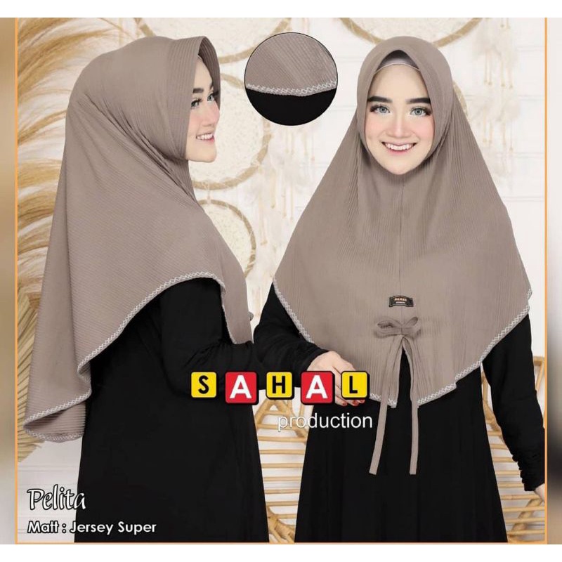 Khimar Hijab Sahal Prisket picot