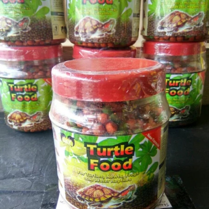 Reptil-Makanan- Makanan Kura Pakan Kura Kura Brazil Size Besar Turtle Food Size Besar -Makanan-