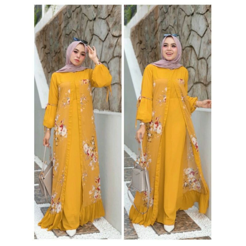 Noora maxy semi cardi