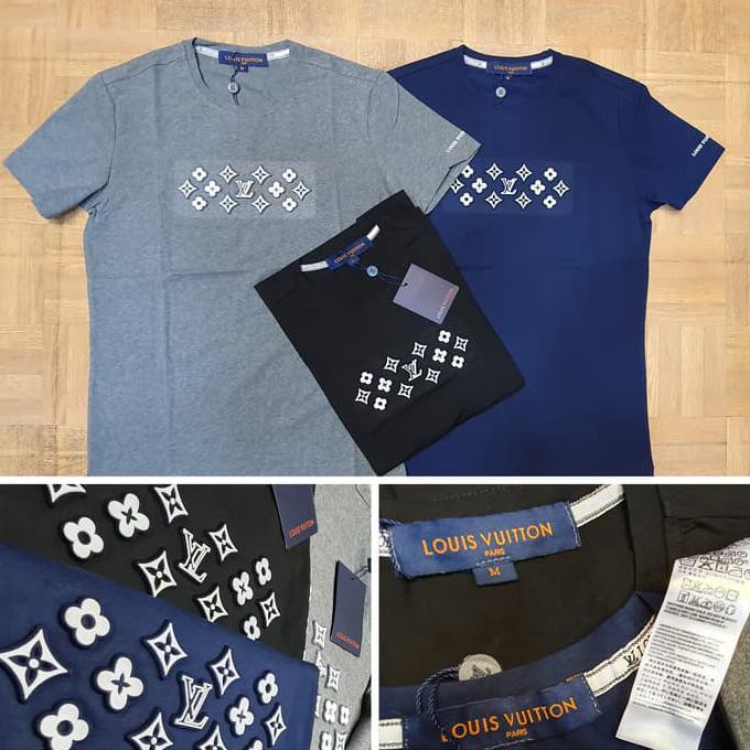 Kualitas Terbaik kaos pria KAOS COWOK LV PREMIUM IMPORT tshirt pria import Baju branded pria BANTING