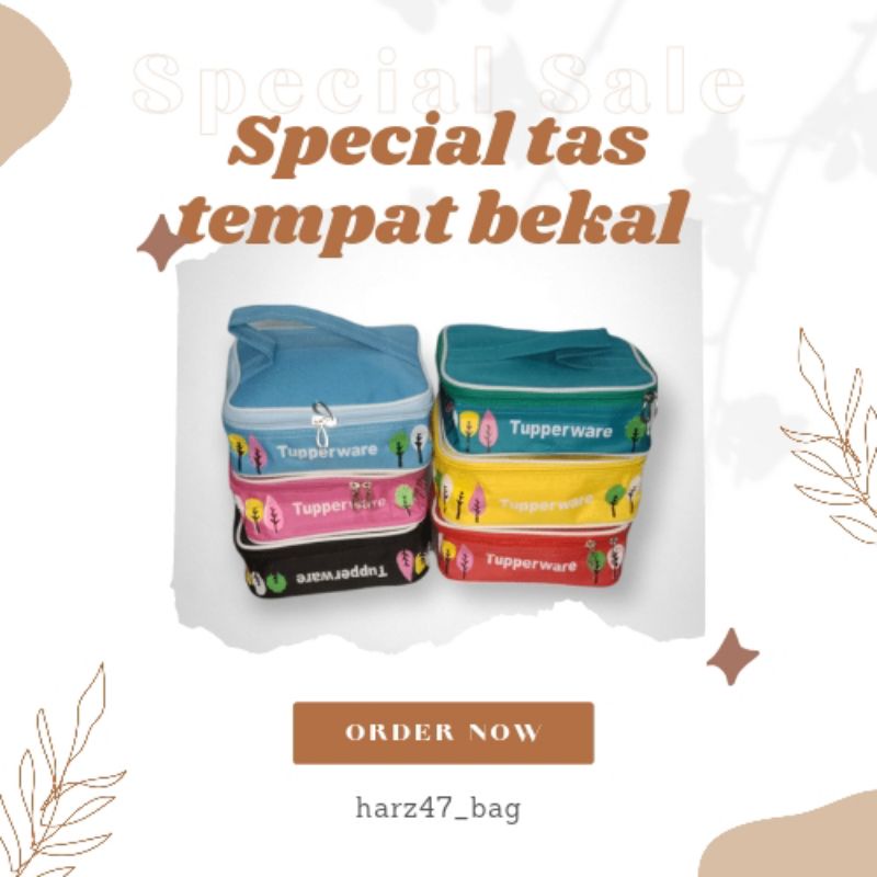 Tas Bekal Lolly Daun/Tas jinjing