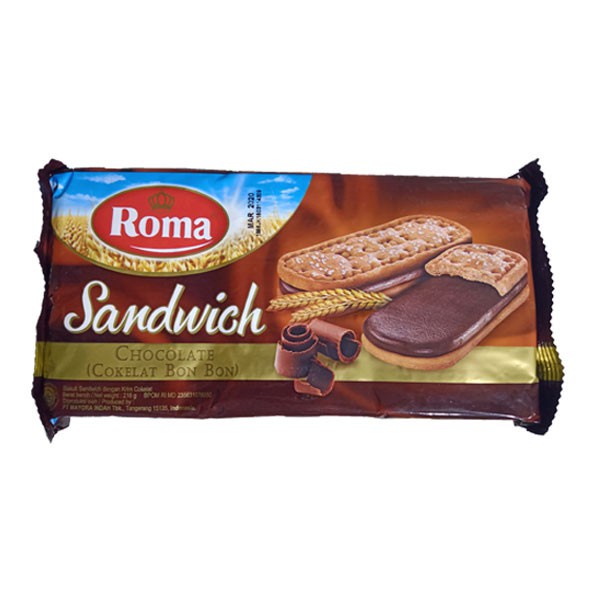 

ROMA SANDWICH CHOCOLATE 216GR