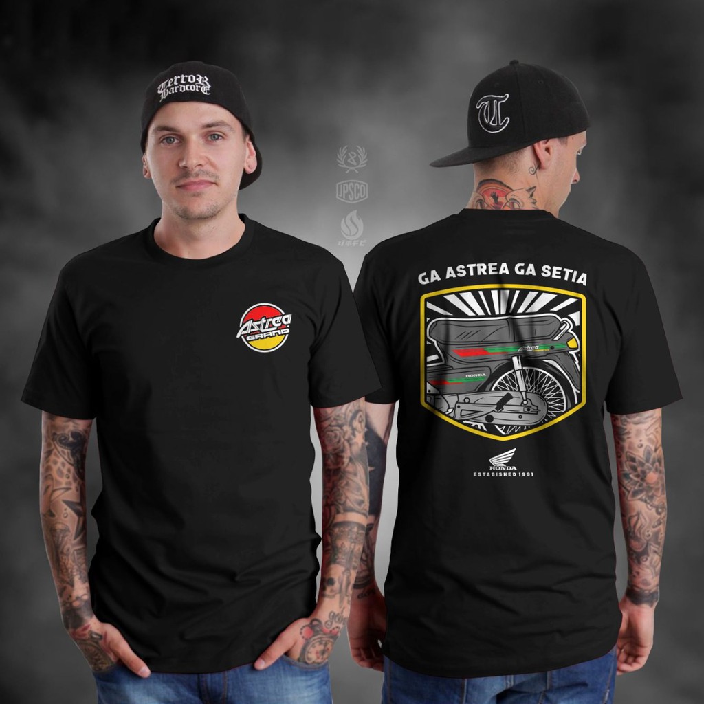 KAOS HONDA GRAND ASTREA CLASSIC GA ASTREA GA SETIA KAOS MOTOR HONDA BAJU GRAND ASTREA