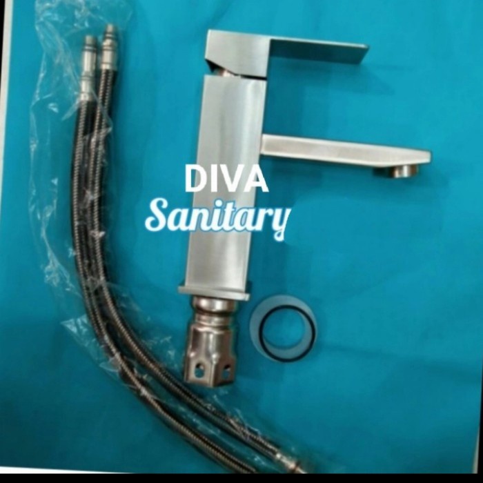 T.Lillie - Kran Wastafel Panas Dingin Minimalis | Kran Wastafel Model Wasser