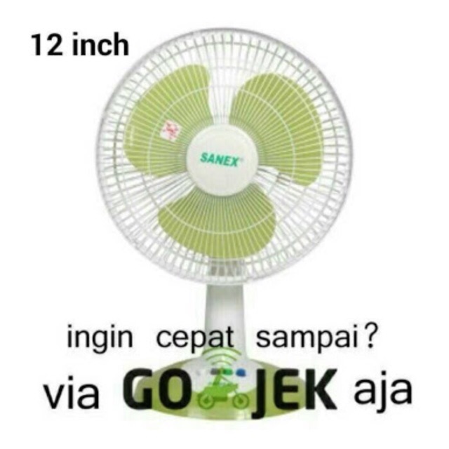 kipas angin duduk SANEX 12 inci
