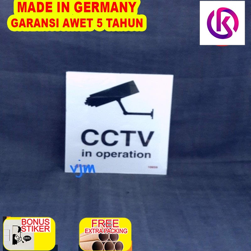 

Murah Plat CCTV (12x10cm)