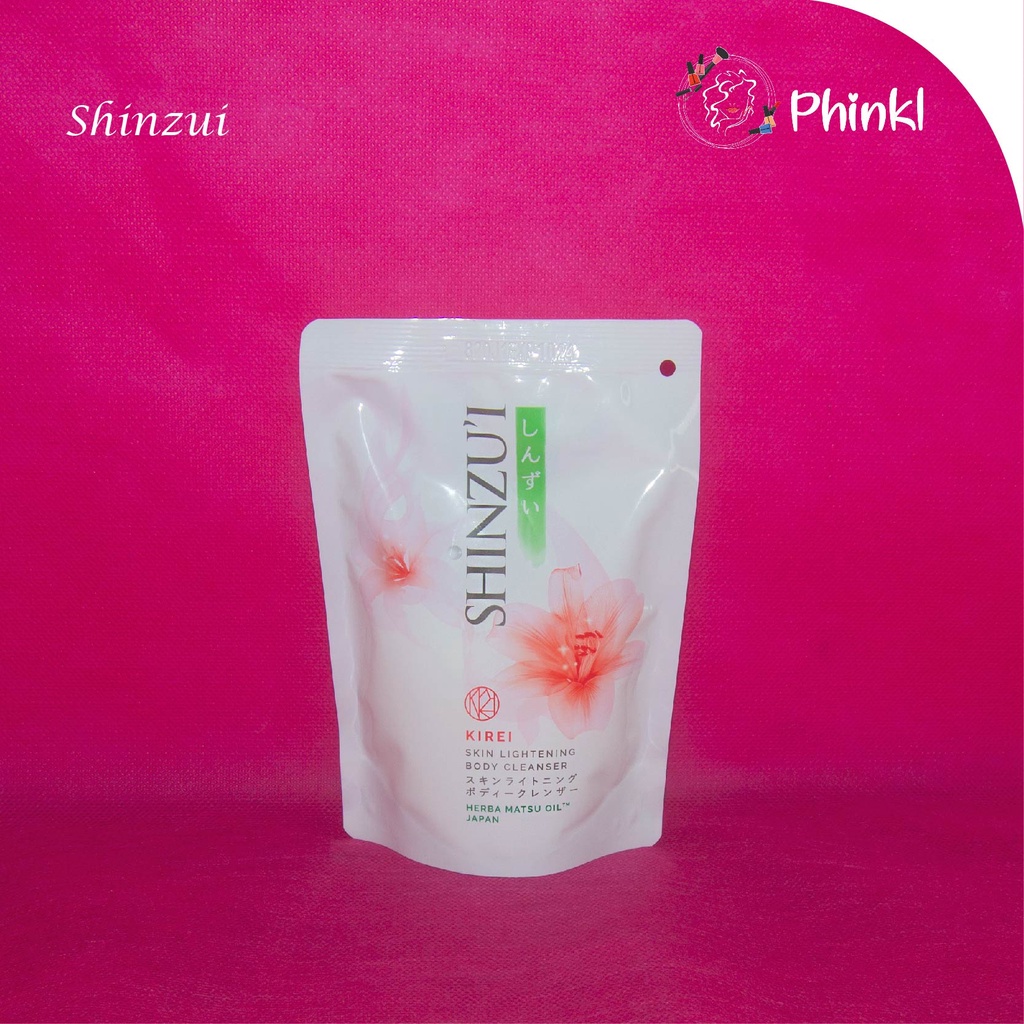 `ღ´ PHINKL `ღ´ SHINZUI REFIL isi ulang sabun badan mandi Body Cleanser 200ml memutihkan mencerahkan kulit saat mandi