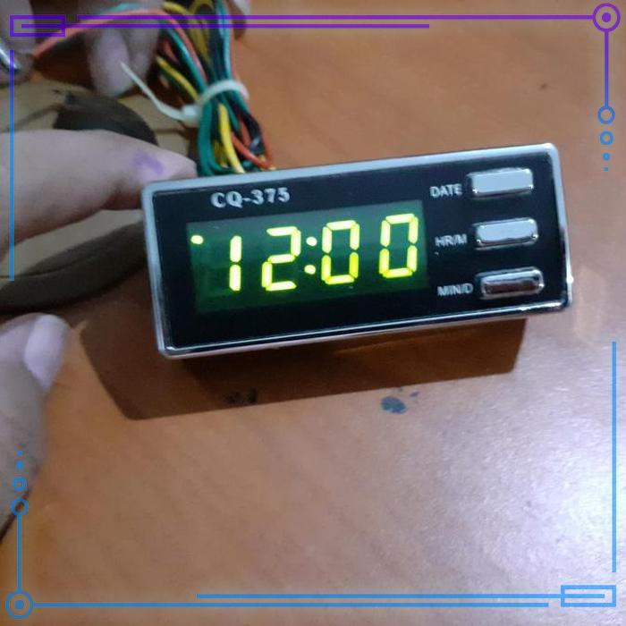 READY STOCK JAM DIGITAL MOBIL VRS KIJANG SUPER