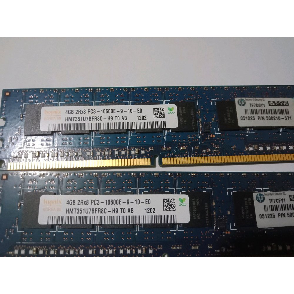 Termurah Memory Ram 4gb PC3 10600E Terbaik
