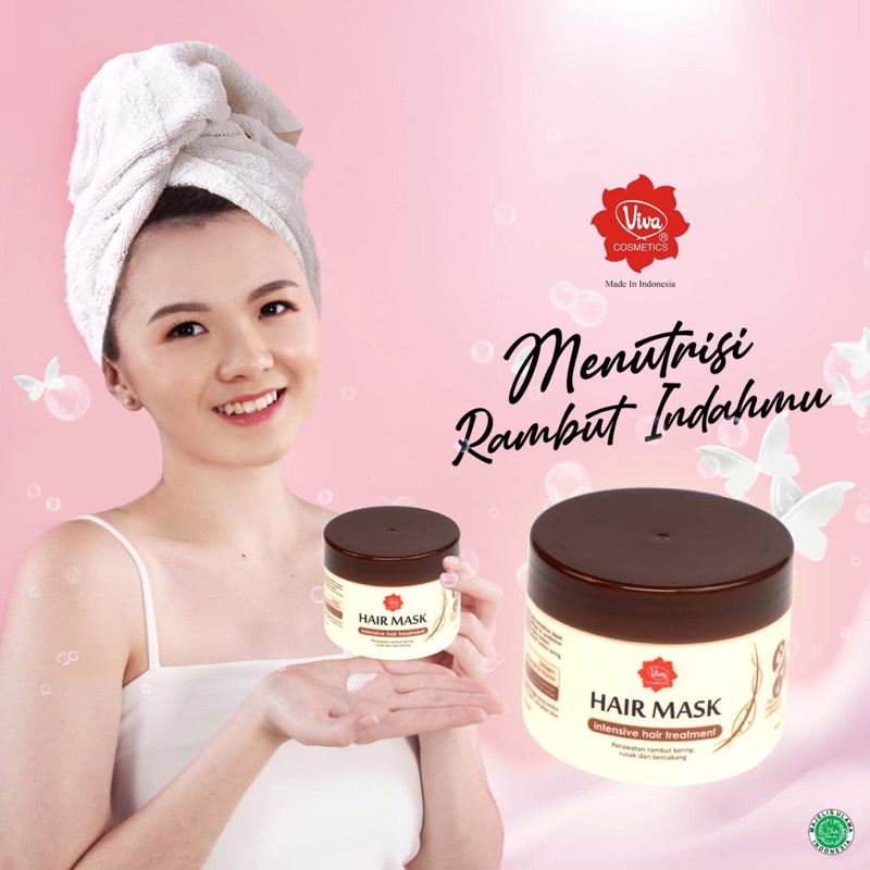 ★ BB ★ Viva Hair Mask with Collagen - Jojoba Oil &amp; Vit B5 - 200gr