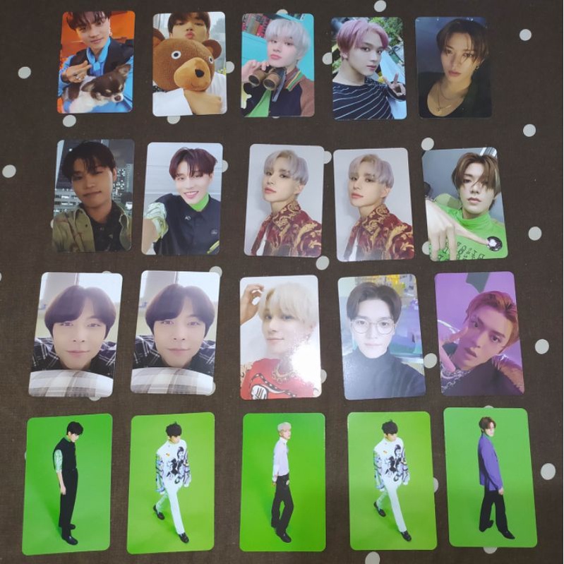 Photocard NCT 127 STICKER OFFICIAL TAEYONG JOHNNY YUTA DOYOUNG JUNGWOO