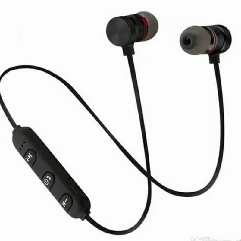 Headset Bluetooth / Headset JBL Magnetic Stereo Handsfree Mic wireless smart earphone