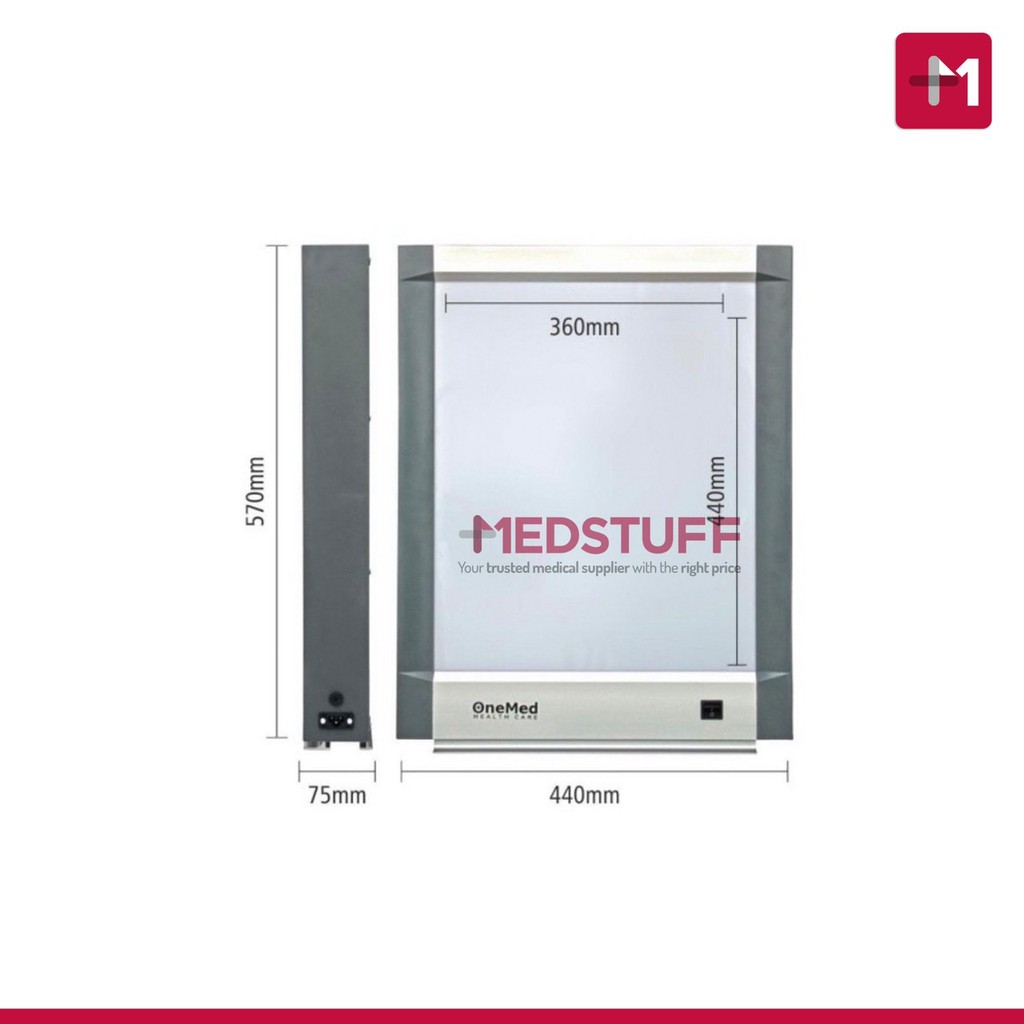 Film Viewer Xray Single Slide Superthin Film Iluminator Light Box Xray