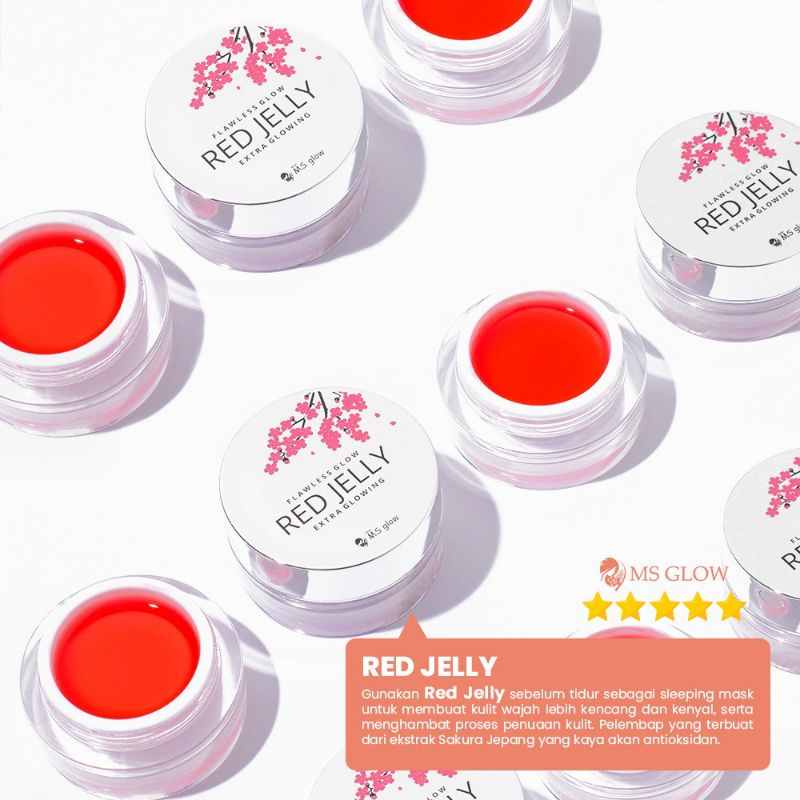 

(BPOM) ORIGINAL RED JELLY MS GLOW