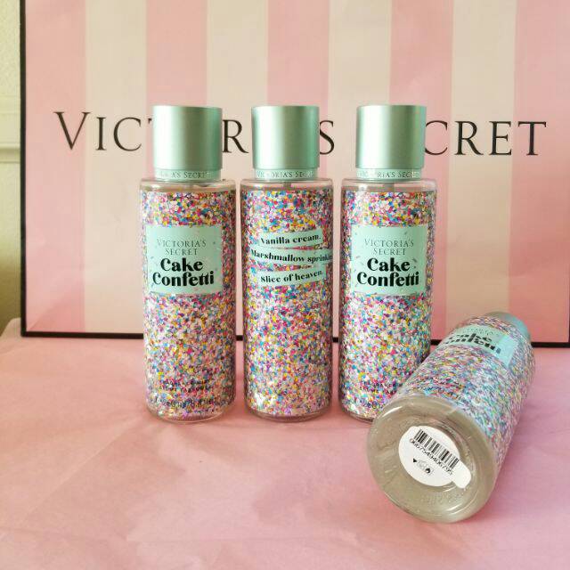 victoria secret cake confetti review indonesia