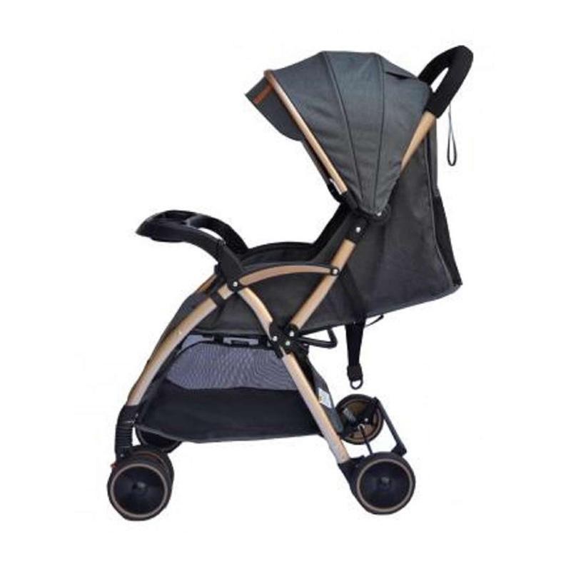 Makassar - Stroller Pliko Spyder 297 Gold Frame Kereta Dorong Bayi