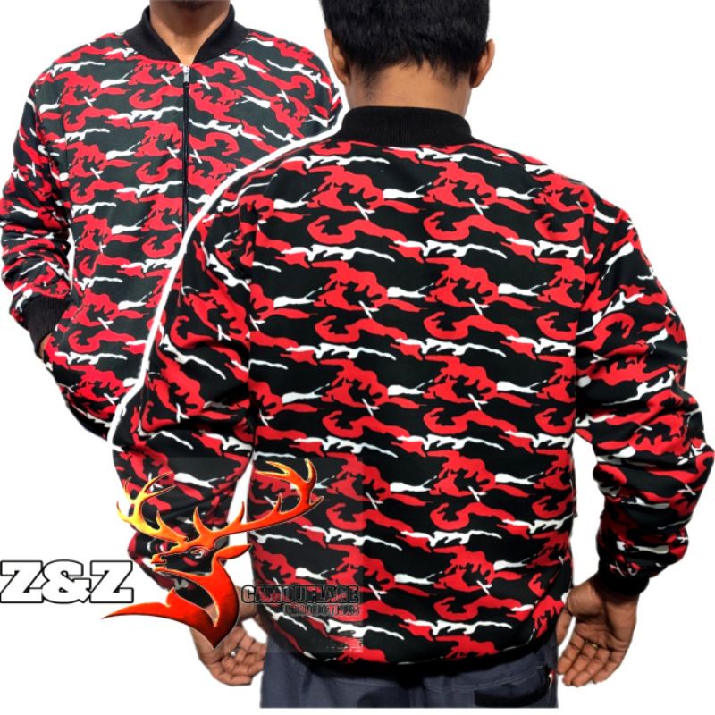 COD(BAYAR DITEMPAT) Jaket bomber laskar merah putih
