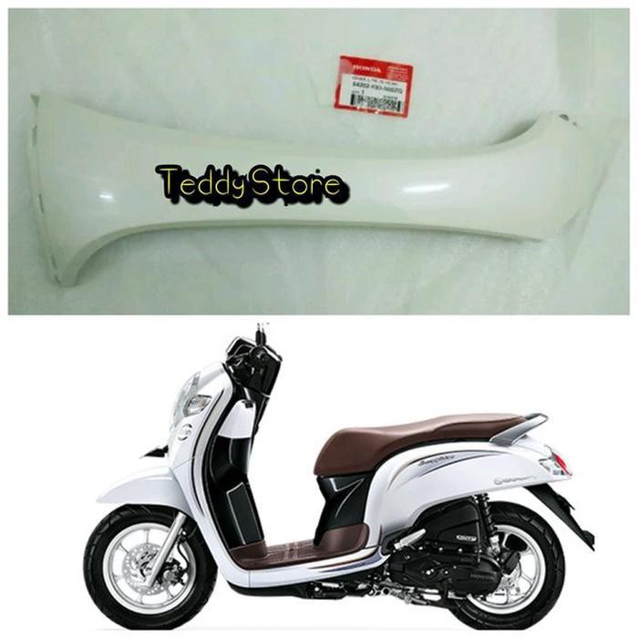 Jual Cover Sambungan Bawah Lantai Kiri Under Floor Side Honda All New Scoopy Fi Esp Stylish Whi