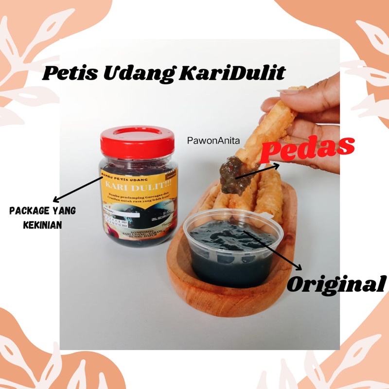 

PETIS UDANG KARIDULIT 200 GRAM SAMBAL BUMBU PETIS PENDAMPING GORENGAN