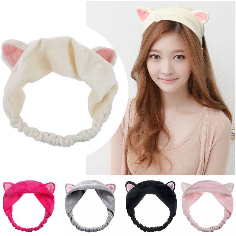 INFY- Bandana Bando Motif Kuping Hairband murah Korea Lucu Kucing Bando Headband Rambut Fashion R028