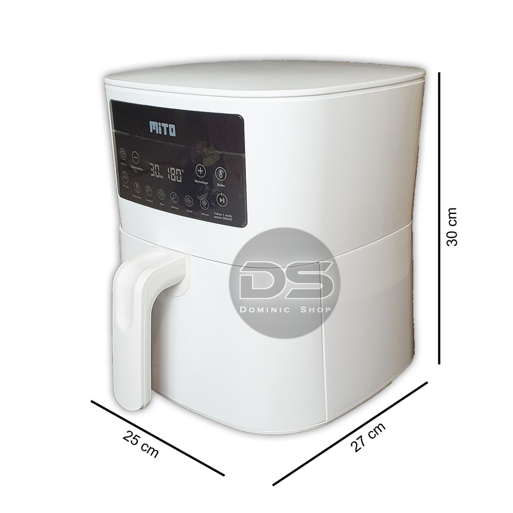 Air Fryer Mito AF1 / Penggorengan Tanpa Minyak / Digital Air Fryer Mito / DigiFry