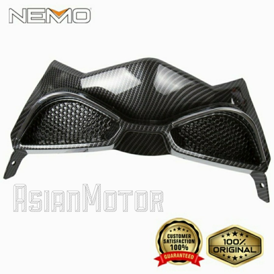 Winglet Aksesoris Variasi Yamaha New Nmax 2021 2022 NEMO Carbon 2 tone Two Tone Winglet Yamaha N max New 2021 2022 2tone Twotone