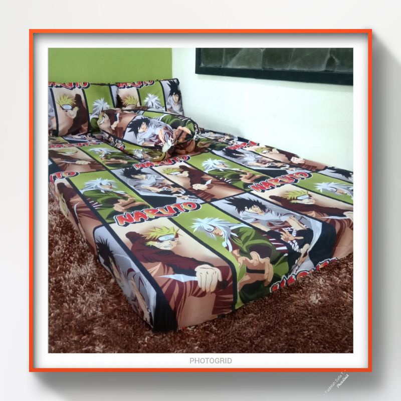 Sprei Anime Motif Anak Karakter Naruto