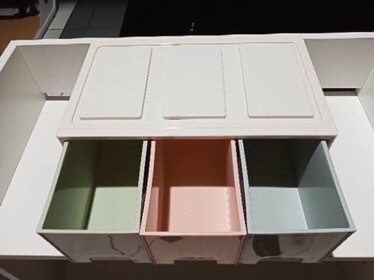 Informa Laci Kecil / Laci Serbaguna / Tempat Uang / Tempat Obat / Rainbow Mini Drawer