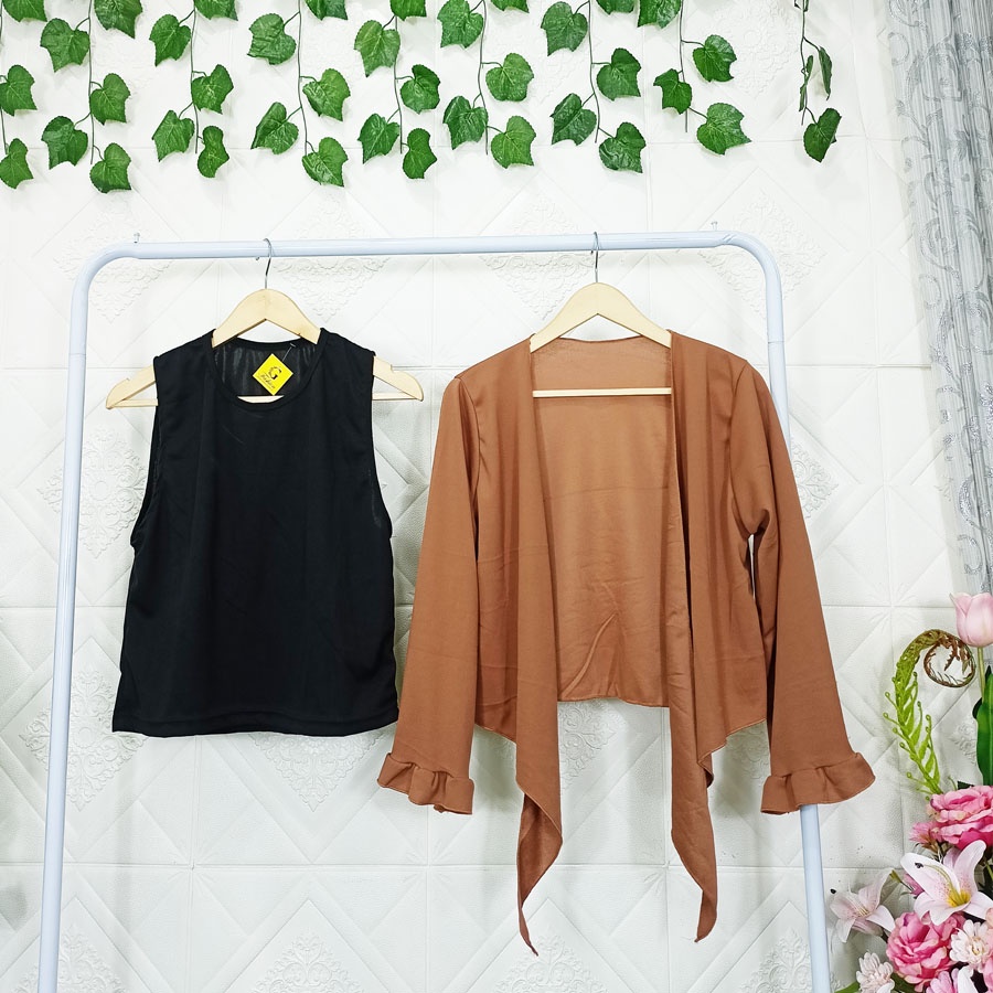 MIRANTI OUTER DAN INNER LENGAN KERUT BALON GL FASHION