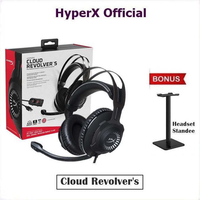 Kingston Hyperx Cloud Revolver S Pro Gaming Headset Dolby 7.1 Surround - Unit Only Terbaru