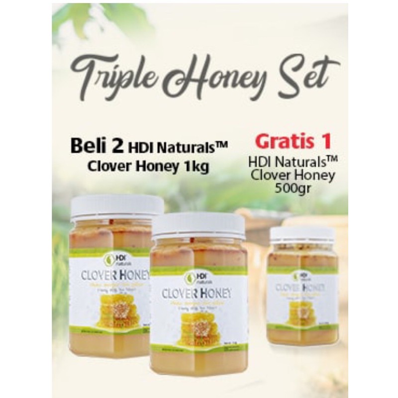 Triple Honey Set