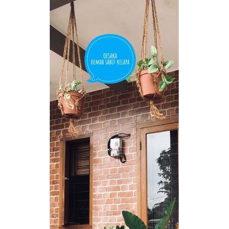 tali gantungan pot murah sabut kelapa 70 cm tali universal panjang sabut kelapa