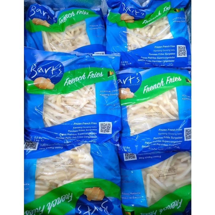 

Kentang Goreng Barts French Fries 1kg