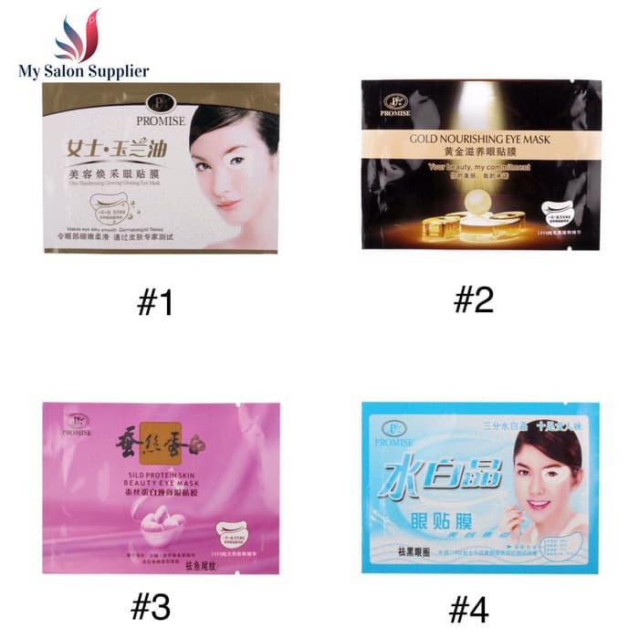 Masker Mata Eye Mask isi 12 pasang