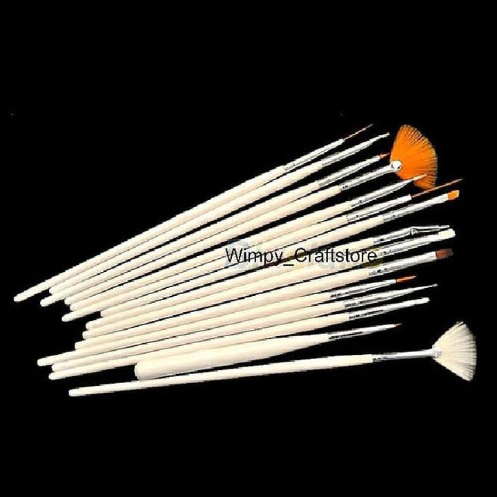 

(Turun Harga!!) Kuas Lukis Kuas Kecil Kuas Halus Kuas Lancip Kuas Nail Art Brush
