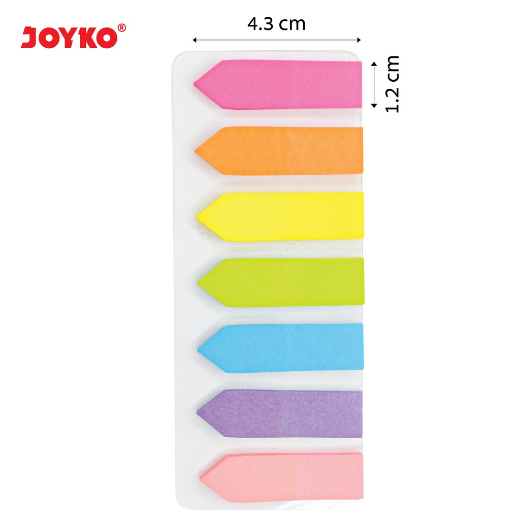 Joyko Pembatas Penanda Panah Index  Mark IM 33 Murah / Index Mark Joyko IM-33 (PLASTIK PANAH) / Penanda Halaman / Page Mark / STICK NOTES