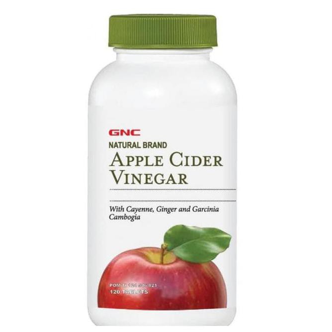 

Gnc Natural Brand Apple Cider Vinegar 600 Mg Cuka Sari Apple 120 Tblt Studio.Abrarr